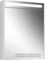 Belux Шкаф с зеркалом Неман ВШ 65 (1, белый глянцевый)