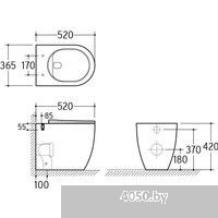 Roxen Attach 966940 (кнопка хром глянец)