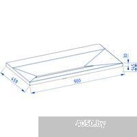 Lauter Nelli 90 (бело-серый кварц)