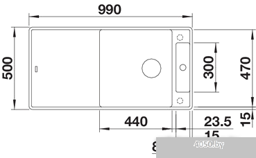Кухонная мойка Blanco Axia III XL 6 S-F (разделочная доска из стекла, жасмин)