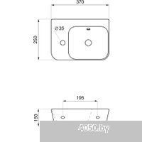 Lavinia Boho Bathroom Sink Slim 33311064