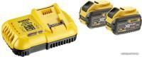 Аккумулятор с зарядным устройством DeWalt DCB118X2 (18В/9 Ah + 14.4-18В)