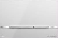 Панель смыва Alcaplast Flat Stripe Inox