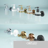 Wellsee Finishing Touch 182515001 (дозатор для жидкого мыла, крючок, матовый белый)