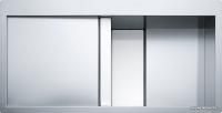 Кухонная мойка Franke Crystal CLV 214 127.0306.413 (нержавеющая сталь/белый)