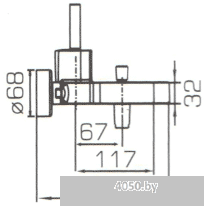 Смеситель Bravat Spring F679113C-01