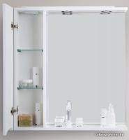 BelBagno Шкаф с зеркалом Marino-SPC-700/750-1A-BL-P-L (bianco lucido)