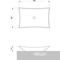 Lavinia Boho Bathroom Sink Slim 33311112
