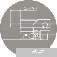 Cezares SLIDER-B-1-100/110-GRIGIO-NERO