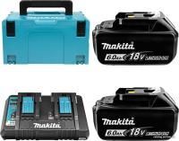 Аккумулятор с зарядным устройством Makita BL1860B + DC18RD 198080-9 (40В/6 Ah + 7.2-18В)