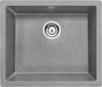 Кухонная мойка Deante Corda Flush ZQA S10F (серый металлик)