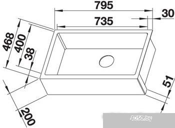 Кухонная мойка Blanco Cronos XL 8-U 523380