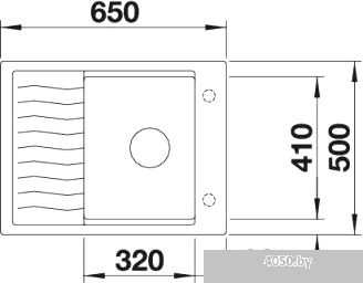 Кухонная мойка Blanco Elon 45 S (белый) [520993]