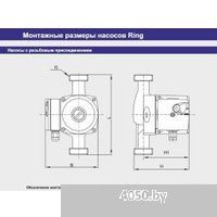 Zota Ring 32-80 S 180 (с гайками)