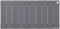 Royal Thermo PianoForte 300 Silver Satin (10 секций) боковое подключение