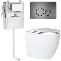 Roxen Antares в комплекте с инсталляцией Attach 5 в 1 967074 (кнопка: оружейная сталь)