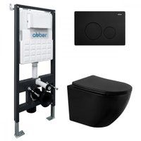 Abber Bequem AC1100MB-AC0105-AC0121MB (с кнопкой смыва)