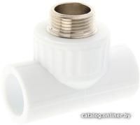 Тройник ПП комбин-й с наруж. рез-й 25х1/2