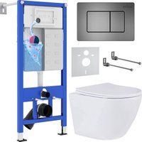 Roxen Antares One Rimless 6 в 1 StounFix Dual Fresh 613423 (оружейная сталь/металл)