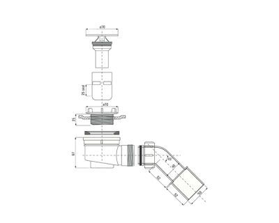 Сифон Deante NHC 025C