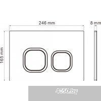 Roxen Attach 966940 (кнопка хром глянец)