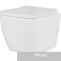 Roxen Cube в комплекте с инсталляцией StounFix Dual Fresh 6 в 1 968436 (кнопка: сатин)