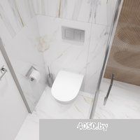 Lauter Sulzdorf с микролифтом и кнопкой смыва 219703J (белый/сатин)