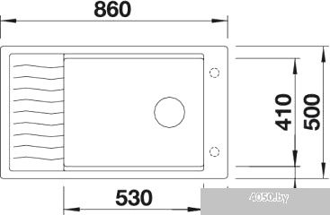 Кухонная мойка Blanco Elon XL 8 S (кофе) [520492]