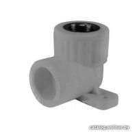 Угольник комбинированный с креплением (внутренняя резьба) 25х3/4 10120125Г Valfex