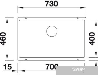 Кухонная мойка Blanco Subline 700-U (мускат) [521999]