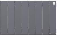Royal Thermo PianoForte 300 Silver Satin (8 секций) боковое подключение
