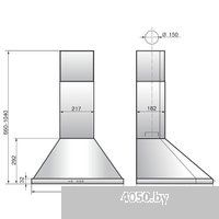 Elikor Сигма 60П-650-К3Д 942264 (антрацит/бронза)