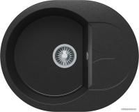 Кухонная мойка Polygran Atol-620 (черный 16)