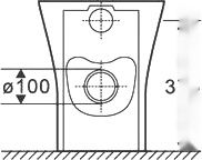 Унитаз CeramaLux 217D