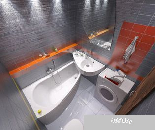 Ванна 1Марка Piccolo 150x75L (с каркасом и экраном)