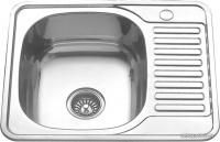Кухонная мойка Melana MLN-5848 U (полированная, глубина чаши 18 см., сталь 0.8 мм.)