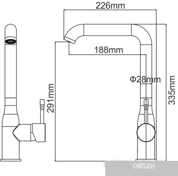 Ledeme H98 L4698U (серый)