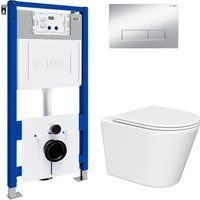 Lauter Longer 2110822 с кнопкой 219703HD (узкая, сатин)