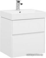 Aquanet Тумба Бруклин 60 00212596 с умывальником Slim Synergy (белый)