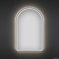 Wellsee Зеркало с фронтальной LED-подсветкой 7 Rays' Spectrum 172201730, 50 х 80 см (с сенсором и ре