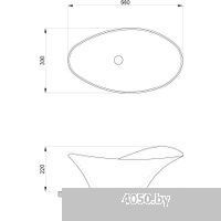 Lavinia Boho Bathroom Sink Slim 33311115