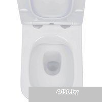 Roxen Cube в комплекте с инсталляцией StounFix Dual Fresh 6 в 1 968436 (кнопка: сатин)