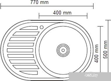 Кухонная мойка Ledeme L87750-6R