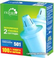 Комплект картриджей Гейзер 501 (2 шт.)