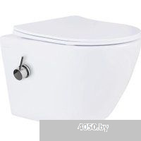 Roxen Antares Bidet в комплекте с инсталляцией StounFix Dual Fresh 6 в 1 968099 (кнопка: брашированн