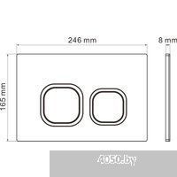 Roxen Boro One Rimless 6 в 1 StounFix Dual Fresh 552158 (кнопка: хром)
