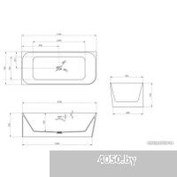 Abber Stein 170x75 AS9621-1.7 L