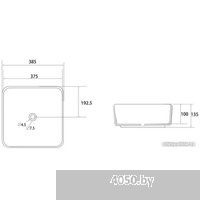 Abber Rechteck AC2211MMG (золото матовый)