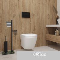 Lauter Vortex 2110830 с кнопкой 219702HD (узкая, белый)