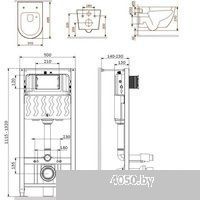 AM.PM Pro L IS49051.801900 (глянцевый хром, с сиденьеми кнопкой смыва)